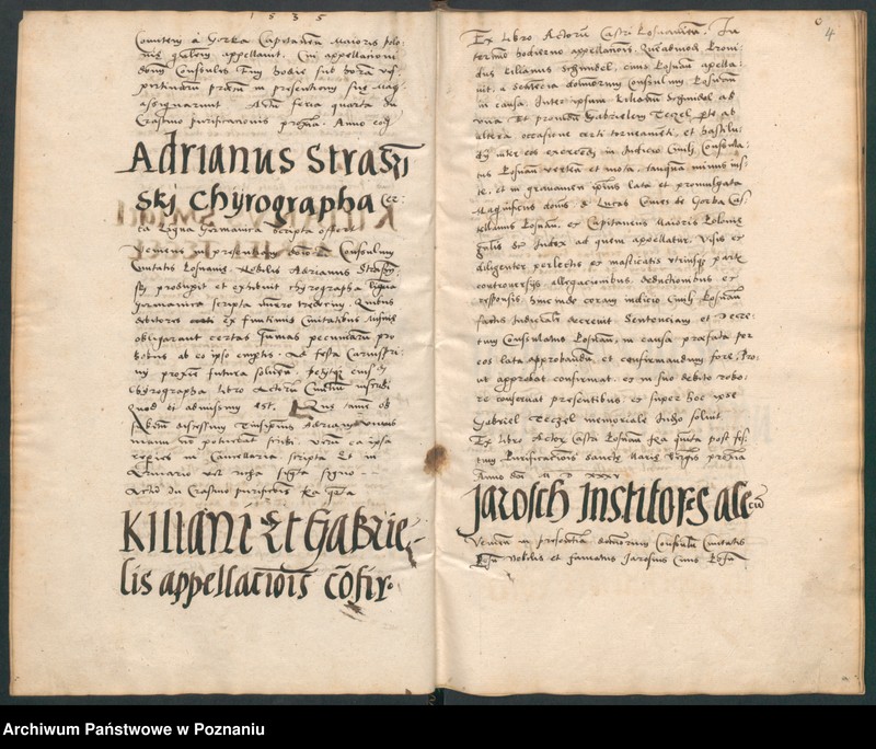 Obraz 8 z jednostki "Liber controversiarum coram spectabili consulatu Posnaniensi ab anno 1535 usque ad annum 1538."