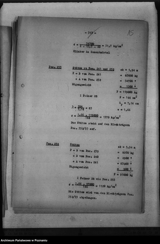 Obraz 19 z jednostki "Opis statyczny zamku w Poznaniu - III"