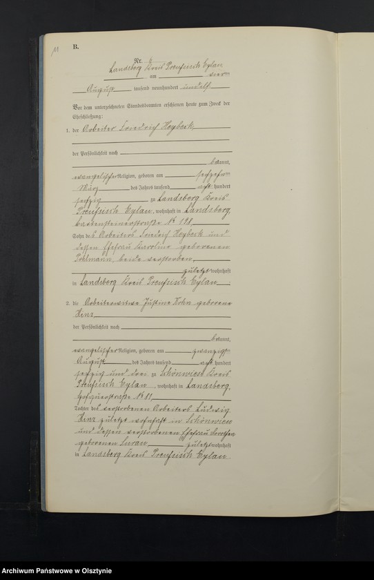 image.from.unit.number "Heiraths-Neben-Register Nr 1 -12 [ Księga małżeństw- wtóropis ]"