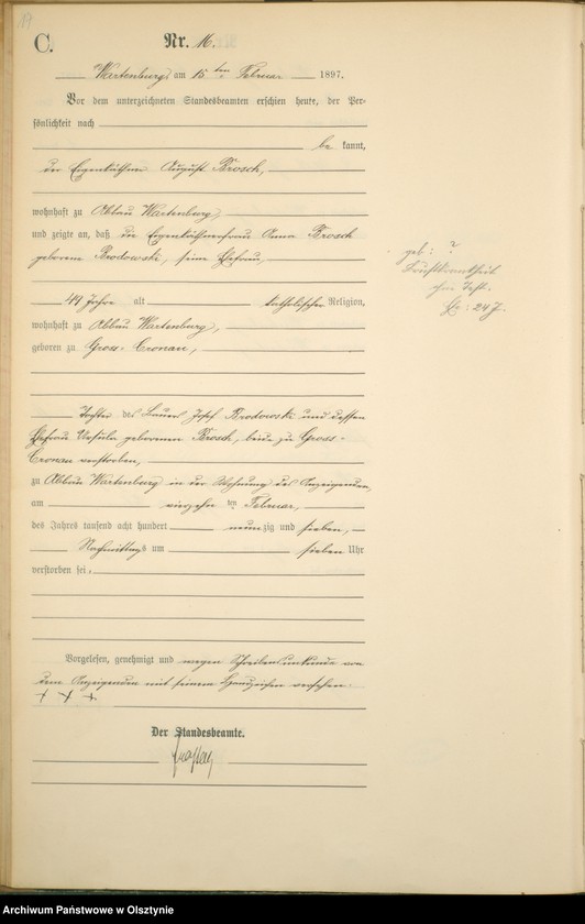 image.from.unit.number "Sterbe-Haupt-Register Nr 1 - 149"