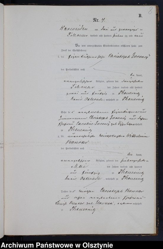 image.from.unit.number "Heiraths-Neben-Register Nr 1 -16"