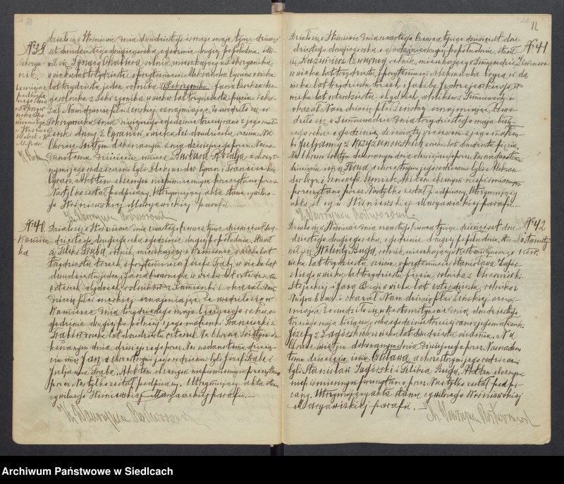 image.from.unit.number "Duplikat aktów stanu cywilnego [urodzonych, zaślubionych i zmarłych] Wiśniewskiej Maryawickiej parafii"