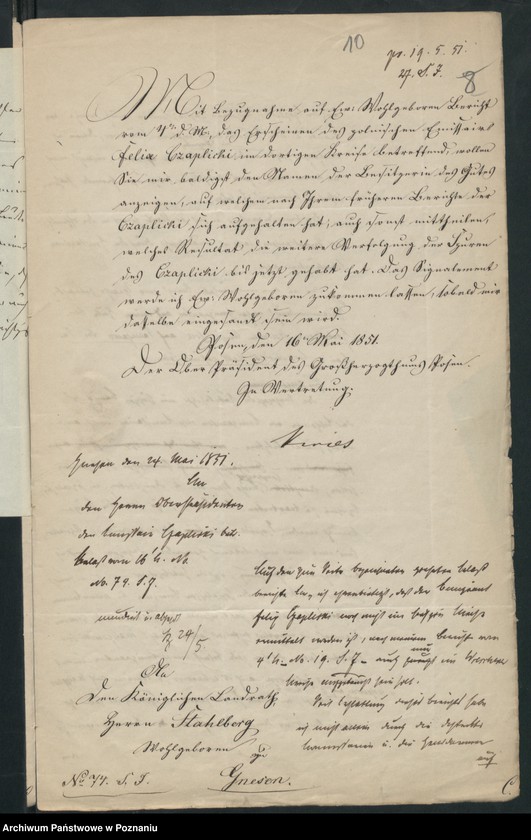 Obraz 15 z jednostki "A. betr. Felix Czaplicki /Emissär/ /Czapliński/"