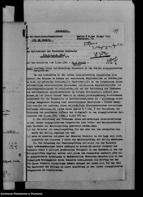 Obraz 15 z jednostki "Handwerks- und Handelsausübung"