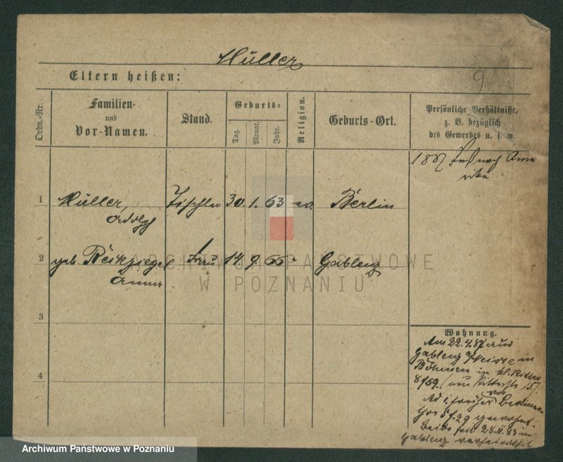 Obraz 11 z jednostki "Müller (żonaci i wdowy)"