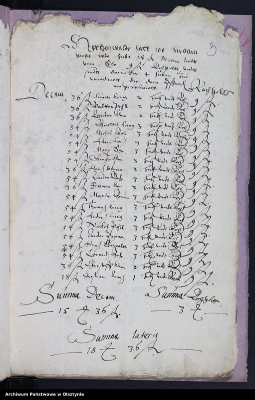 image.from.unit.number "Kirchen Rechnung des Kirchspiels Herzogswalde"
