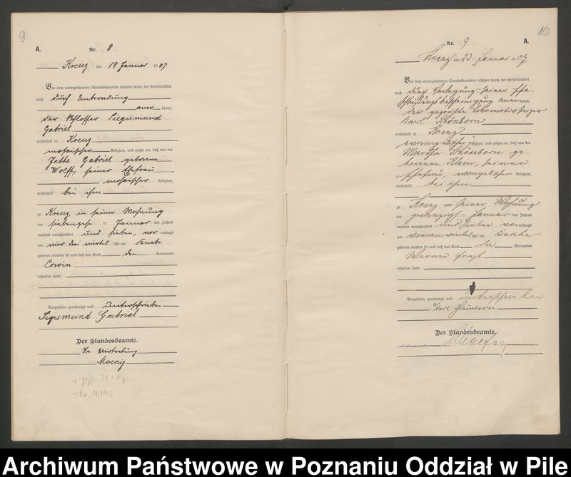 Obraz 8 z jednostki "Księga urodzeń"