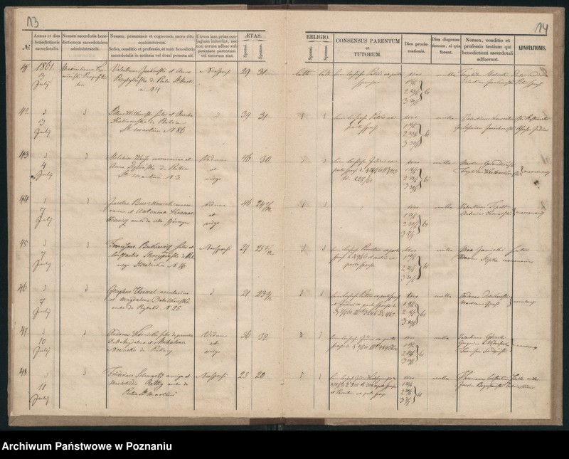 Obraz 11 z jednostki "Księga małżeństw"