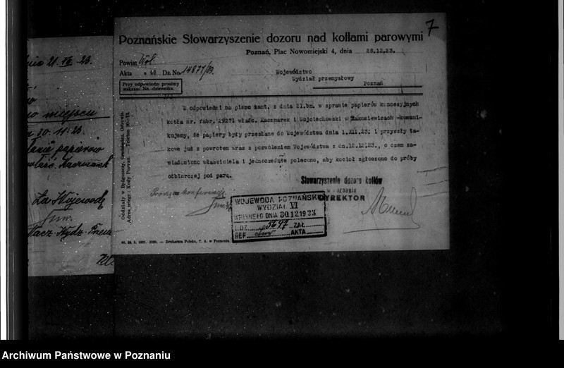 Obraz 11 z jednostki "Tartak Kaczmarka i Wojciechowskiego w Rakoniewicach powiat wolsztyński nr woj. kotła 2407"