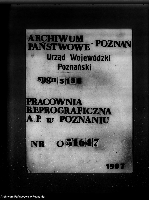 Obraz 1 z jednostki "Fabryka Przetworów Ziemniaczanych w Luboniu powiat poznański Spółka Akcyjna Nr woj. 97"