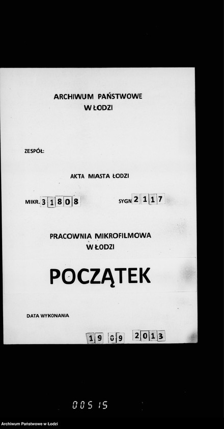 Obraz 1 z jednostki "O najme kvartir dlja okolotočnych nadziratelej gorodskoj policji"