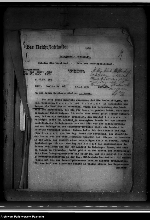 Obraz 5 z jednostki "Landrat in Litzmannstadt (Łódź)"