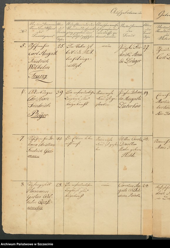 image.from.unit.number "Trau-und Sterbe-Register [von Pölitz (Police, szcz.).]"