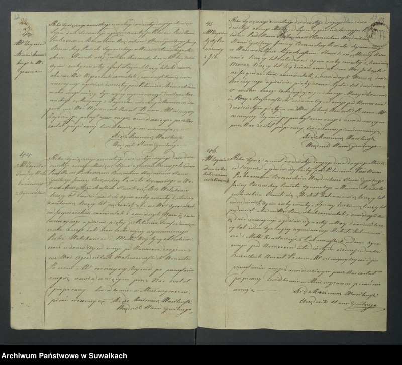 image.from.unit.number "Akta Umarłych Gminy Berznickiey Roku 1822 od 1-go Stycznia do 31 Grudnia"