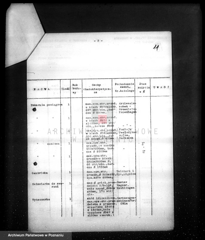 Obraz 15 z jednostki "/Kwestionariusz Fabryki H. Cegielskiego w Poznaniu/"