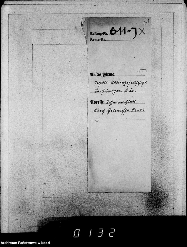 Obraz 5 z jednostki "J[uden] 611-625 [Wnioski Żydów z Getta o zwrot należności za pracę lub towar wzięty na kredyt]"