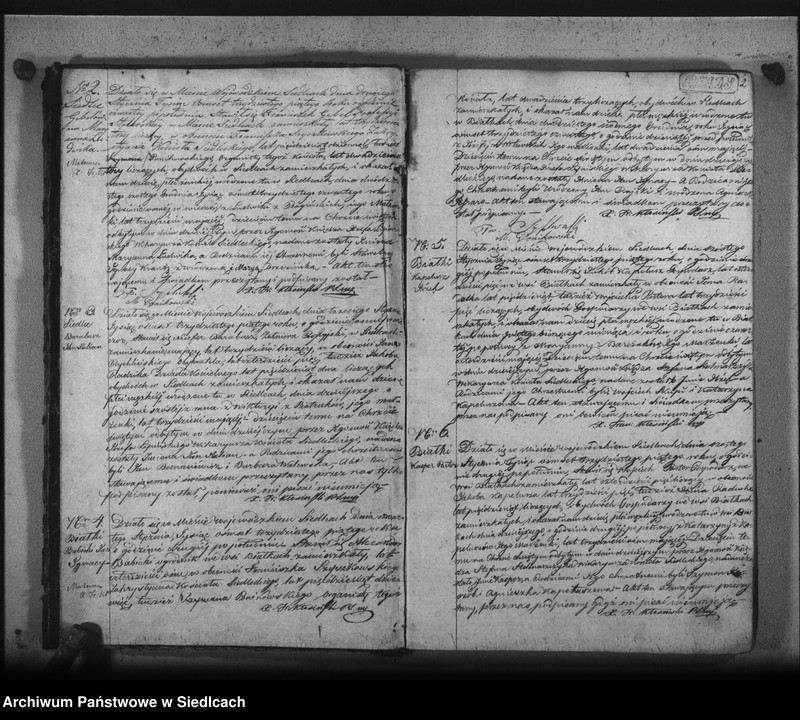 Obraz z jednostki "Akta urodzin, małżeństw i zgonów"