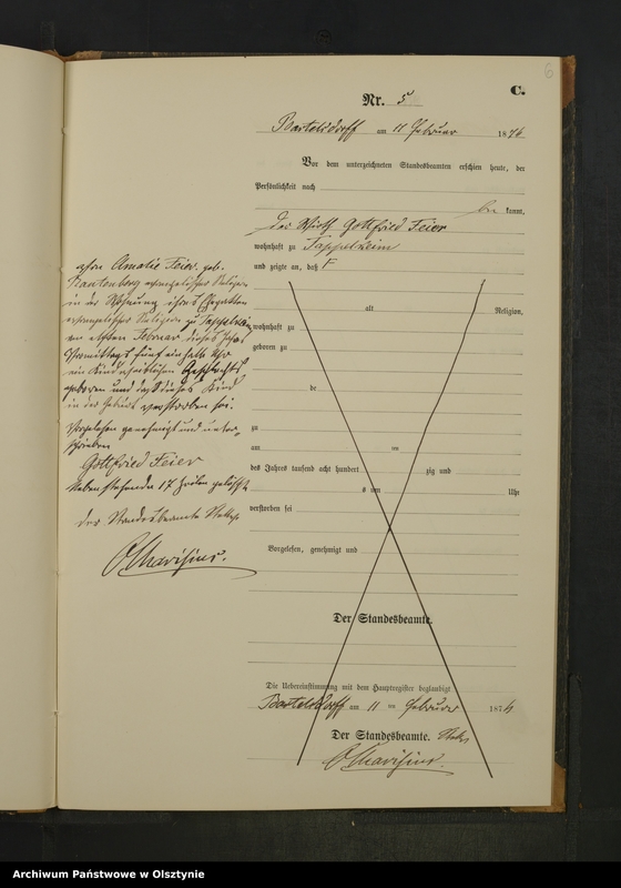 image.from.unit.number "Sterbe-Neben-Register Nr 1 - 46"