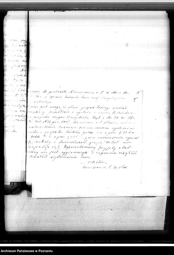 Obraz 9 z jednostki "Zatwierdzenie projektu planu urządzenia gospodarstwa leśnego dla lasów majątku Przystajnia powiat kaliski"