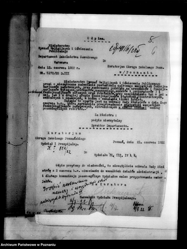 Obraz 9 z jednostki "Ogólne personalne [okólniki wykazy nauczycieli itp..]"