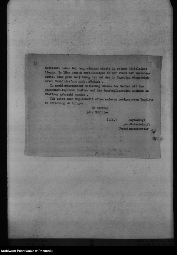 Obraz 8 z jednostki "Finanzämter - Neubauten der Dienstgebäude in Leslau, Lissa, Gnesen, Turek"