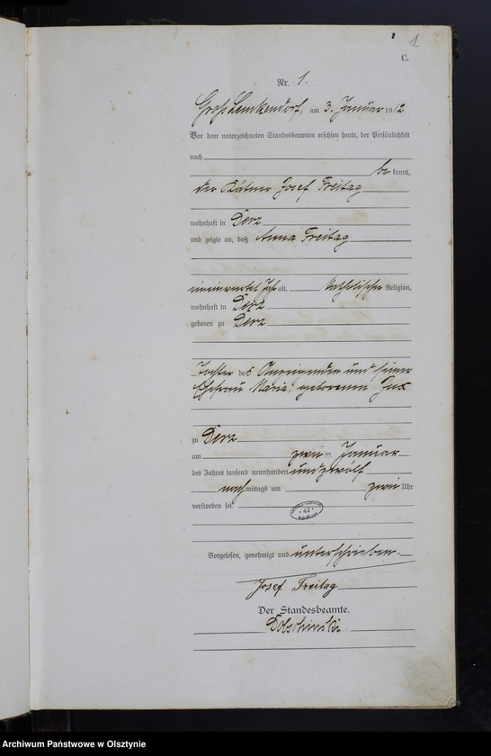 image.from.unit.number "Sterbe-Haupt-Register Nr 1-60, 1-43, 1-42, 1-67, 1-54"