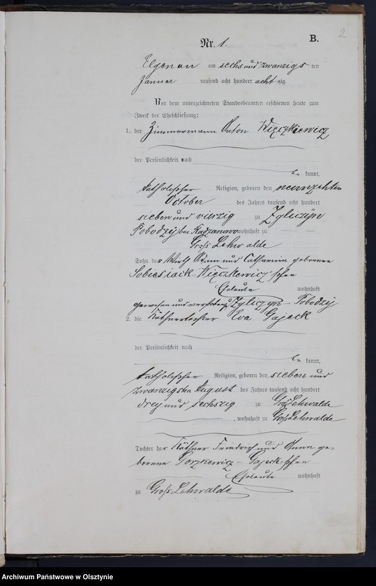 image.from.unit.number "Heiraths-Neben-Register Nr 1 - 22"