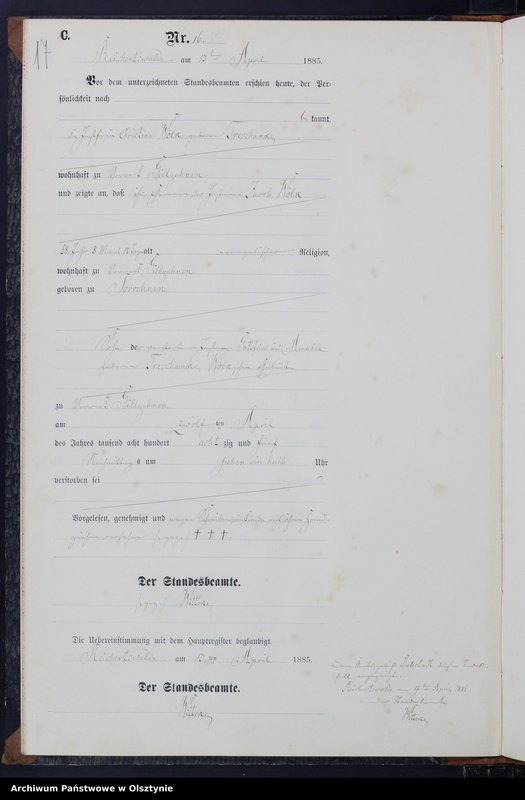 image.from.unit.number "Sterbe-Neben-Register Nr 1 - 58"