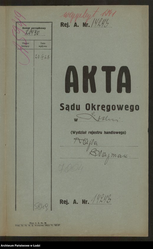 Obraz 2 z jednostki "Kajla Cheweta Blajman- drobna sprzedaż żelastwa"