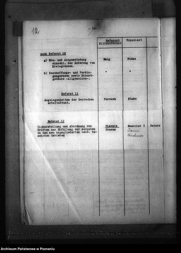 Obraz 15 z jednostki "Geschäftsverteilungsplan des Reichsministerium für Ernährung und Landwirtschaft"