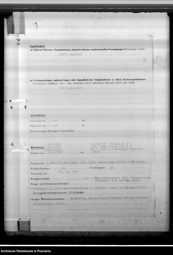 Obraz 11 z jednostki "Wilhelm, Günther - burmistrz we Wrześni"