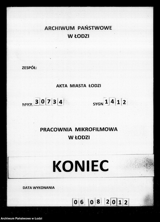 Obraz 12 z jednostki "Akta tyczące się dopełnionego spisu inwentarza pozostałości po zmarłym Franciszku Wencke"