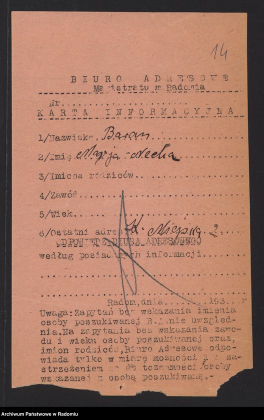 Obraz 16 z jednostki "O dowodach osobistych nr 701-800"