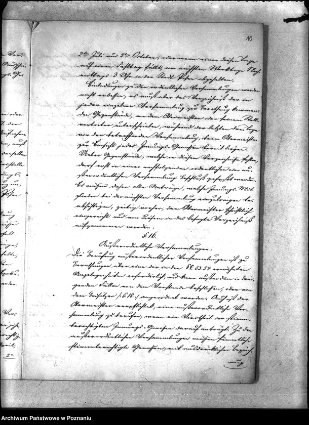 Obraz 14 z jednostki "Statut der Zimmer-Schiffbauer-Mühlenbauer- und Brunnenmacher-Innung zu Posen"