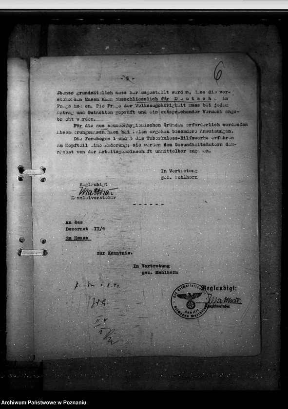 Obraz 10 z jednostki "Bekämpfung der Tbc vor Verordnung vom 8.9.1942"