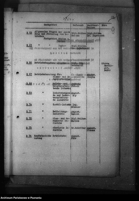 Obraz 12 z jednostki "Podziały czynności urzędników landrackich miejskich i innych"