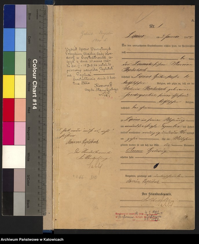 image.from.unit.number "Księga urodzeń T.1 nr 1-583"