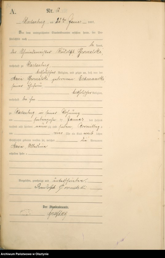 image.from.unit.number "Geburts-Haupt-Register Nr 1 - 194"