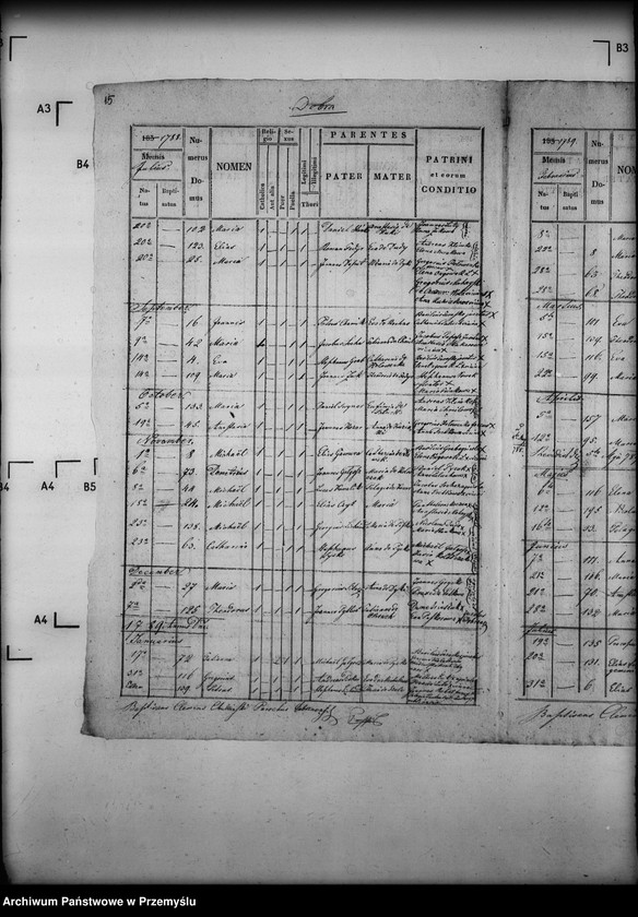 Obraz 19 z jednostki "[Kopie ksiąg metrykalnych parafii Dobra (dekanat Sieniawa)]"