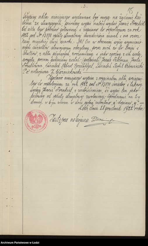 Obraz 17 z jednostki "Jeszna i Mosiek bracia Feldman- sprzedaż manufaktury"