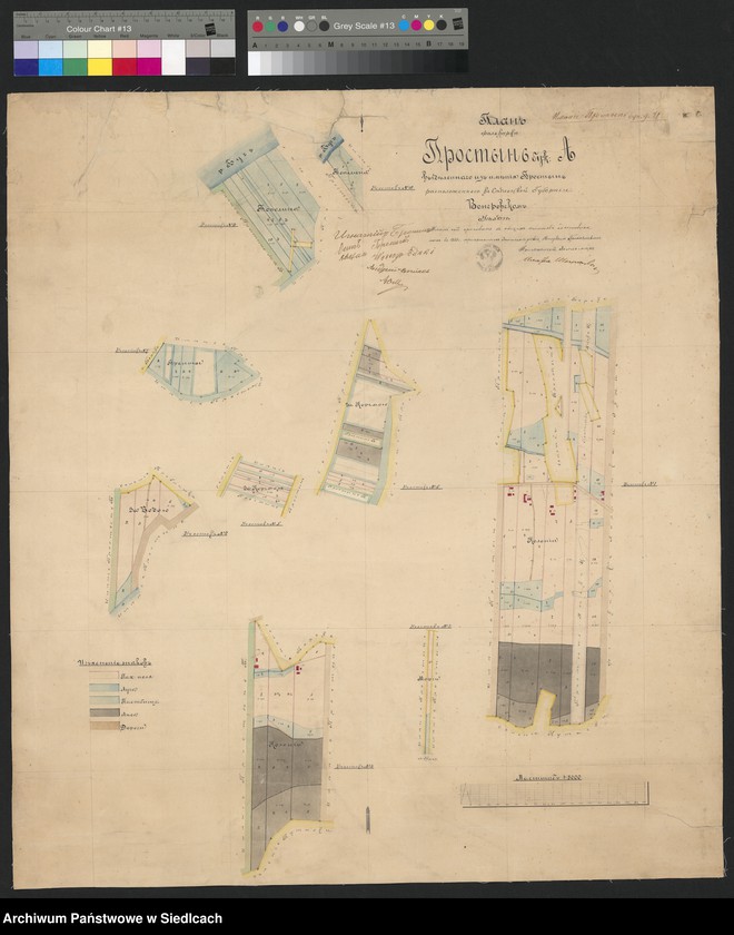 Obraz 5 z kolekcji "Plany folwarków guberni siedleckiej111"