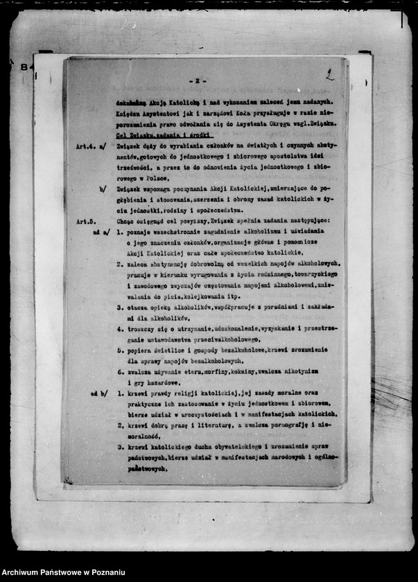 Obraz 6 z jednostki "?Katolicki Związek Abstynentów w Poznaniu/"