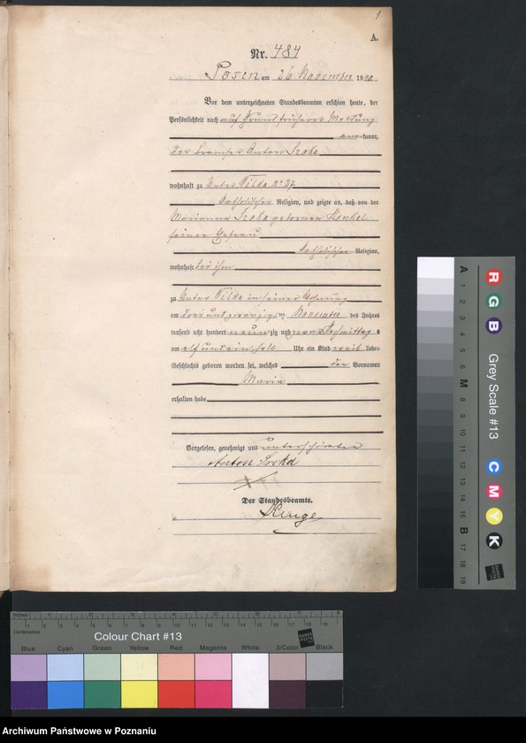 Obraz 4 z jednostki "Księga urodzeń t. II"