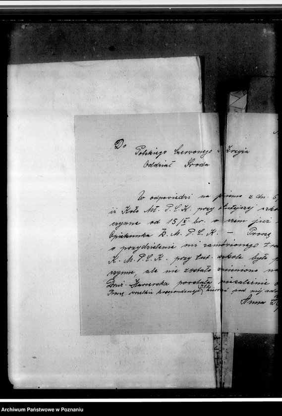 Obraz 9 z jednostki "Sprawozdania z działalności i korespondencja w sprawach organizacyjno-personalnych"