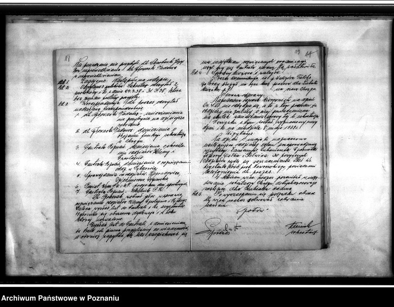 image.from.unit.number "Książka protokołów zebrań Stowarzyszenia w Środzie"