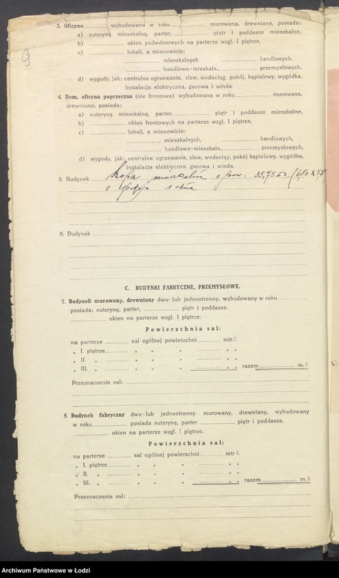 image.from.unit.number "Księga inwentarzowa nieruchomości m. Łodzi ul. Podgórna"