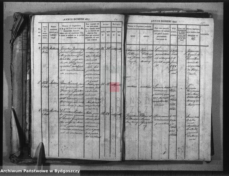 Obraz 10 z jednostki "Duplicete Metrice Parochia Murzynno"