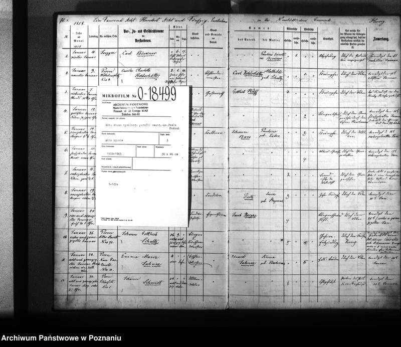 Obraz 3 z jednostki "Verstorbenenbuch"