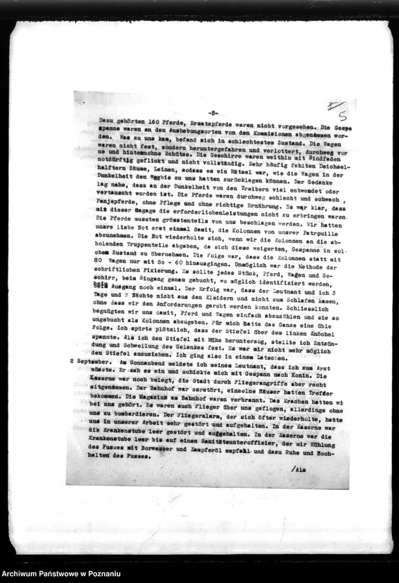Obraz 9 z jednostki "Korespondencja prywatna dra A. Schmidta oraz wspomnienia miejscowych Niemców o wypadkach z Września 1939 roku - Herrn Dr. Schmidt"