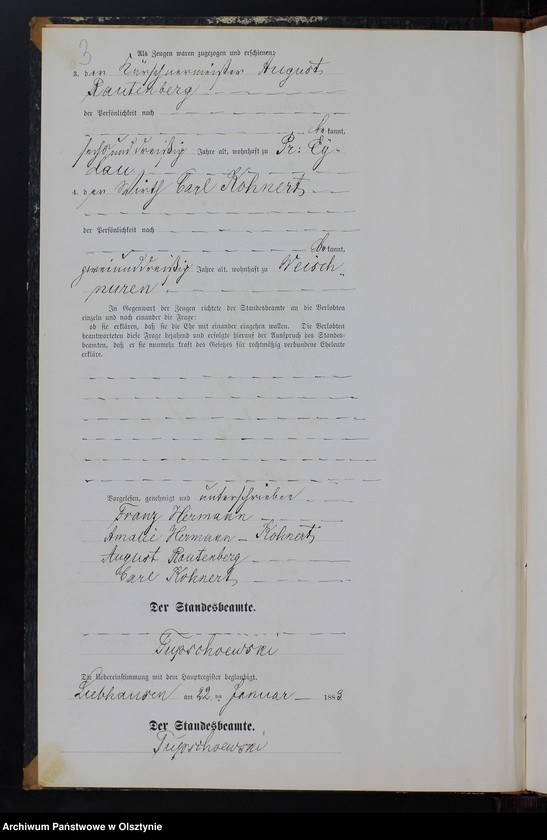Obraz 5 z jednostki "Heiraths-Neben-Register Nr 1 - 11"
